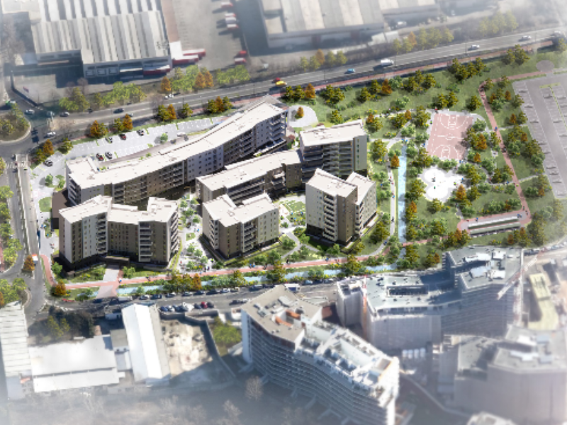 Riparte la realizzazione del Quartiere della Stazione: al via il primo avviso per 97 abitazioni in edilizia convenzionata