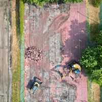 San Felice, lavori campo da basket e area di  atletica