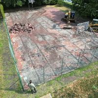 San Felice, lavori campo da basket e area di  atletica