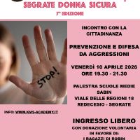 Segrate Donna sicura 2026 