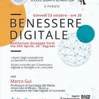 Benessere digitale 23 ottobre