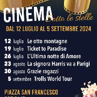 Cinema sotto le stelle 2024