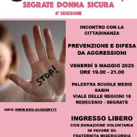 Donna sicura 9 maggio