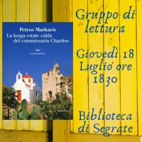 Gruppo di lettura 18 luglio
