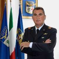 Maestro Antonio Macciomei, direttore della Fanfara del Comando 1ª Regione Aerea