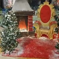 Trono Babbo Natale