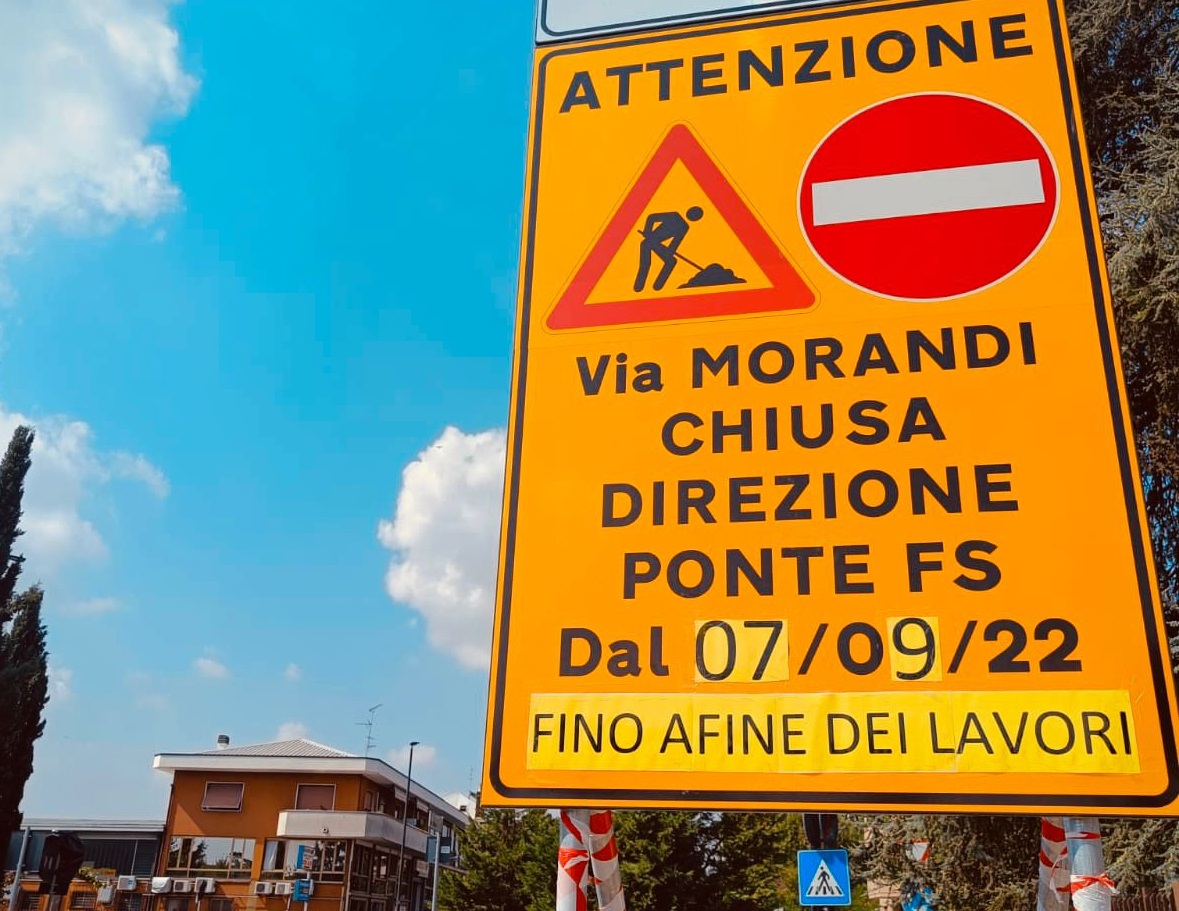 Cantieri Cassanese Bis: da mercoledì 7 settembre via Morandi interessata da modifiche alla circolazione. Studiati percorsi alternativi