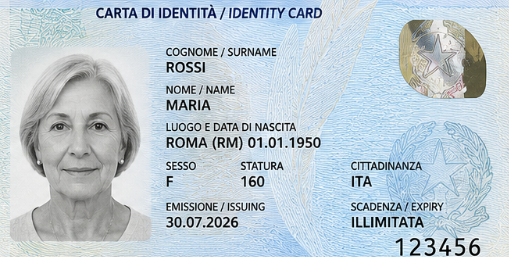 CIE Validità illimitata 