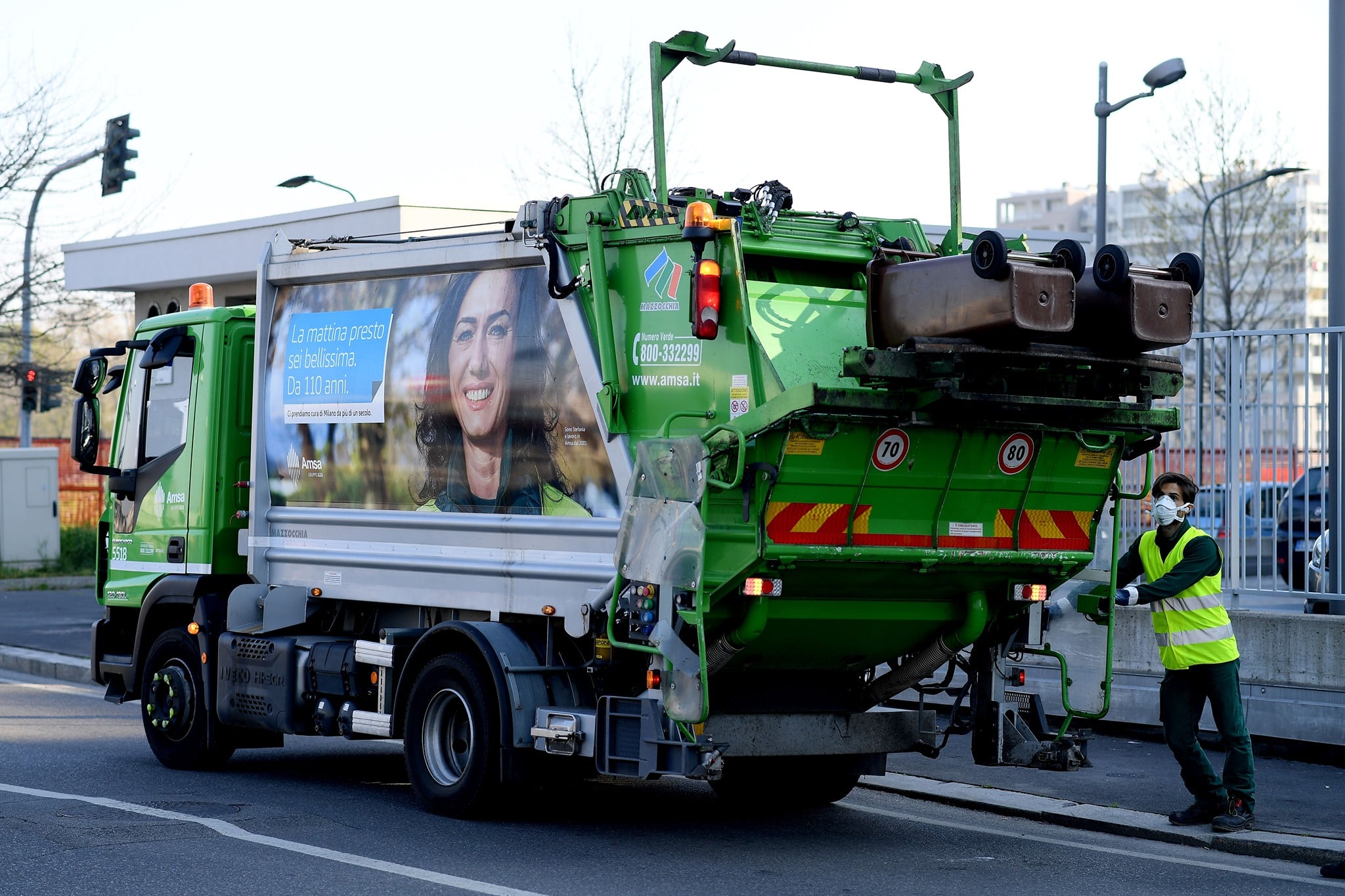 Mercoledì 8 marzo i servizi di Amsa potranno subire variazioni o limitazioni