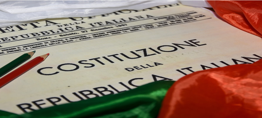 Referendum Costituzionale 20, 21 settembre 2020, tessera ed etichetta elettorale, spazi propaganda